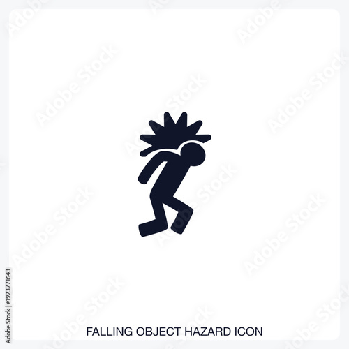 Falling Object Hazard Icon