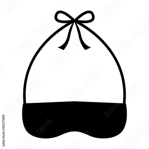 Brassiere icon vector. Underwear  Illustration sign. Swimsuit symbol. Bra logo.