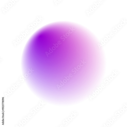 Liquid gradient circle glows with violet neon colors, scattered blot and soft blob form round. Drifting drops create fluid motion. Purple highlights enhance layered form. Vector png banner.