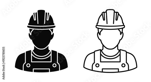 Two tool boxes icon set Vector