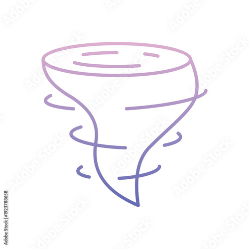 Tornado  vector icon