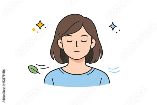 Mouths relaxed neutral. Neutral face with soft shadows and subtle line around the mouth, suggesting breathing or resting quietly. Focus on small expressions of