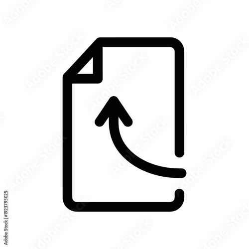 Minimalist 3D black arrow forming a continuous loop inside a square frame, symbolizing progress, innovation, and endless opportunities in business and technology.