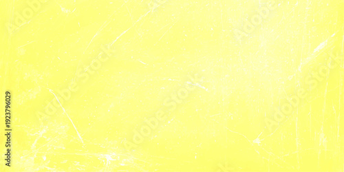 abstract pale yellow grunge background with subtle white weathered texture and scratched parchment effect
