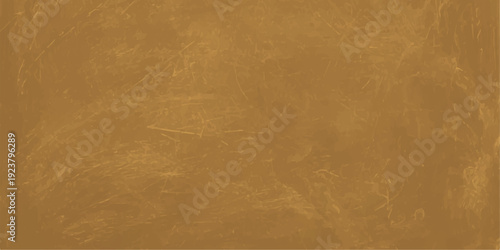 Quadro em tela Gold ochre textured background with painterly brush strokes and vintage rustic a