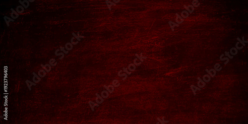Dark red grunge texture background; abstract deep maroon weathered wall surface for dramatic luxury graphic backdrop