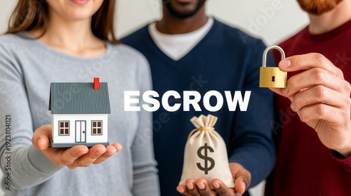 Wallpaper Mural Real Estate Escrow Transaction with Clients Torontodigital.ca