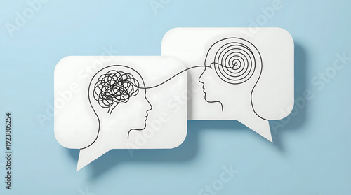 Mind Connection: Communication, Empathy, and Understanding Between Two People