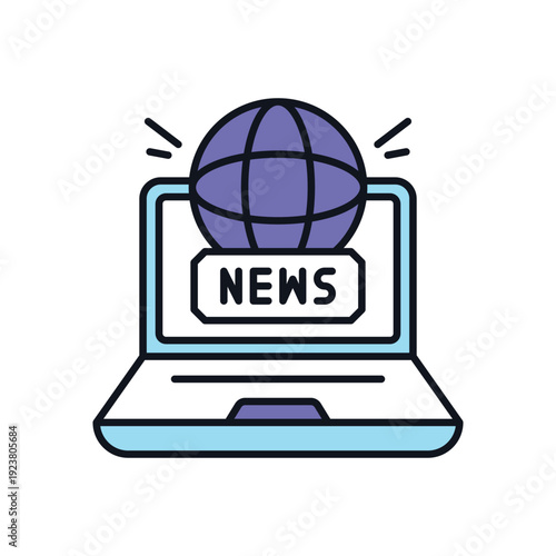 News  vector icon