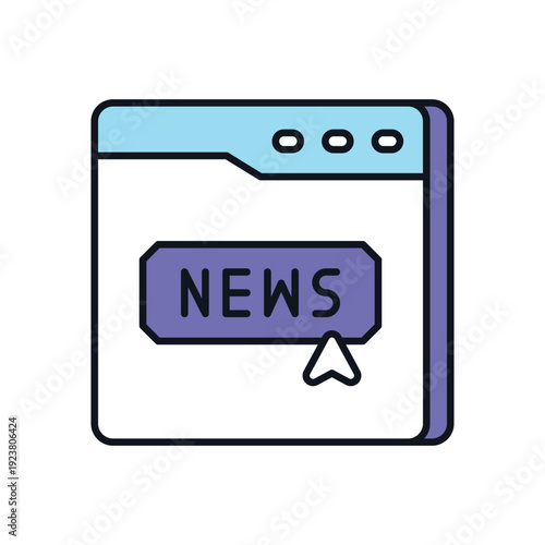 Browser  vector icon