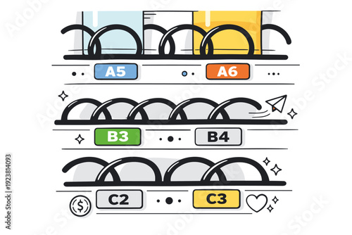 Vending machines close-ups. Abstract detail of vending machine rows with visible item codes, subtle reflections, and soft lighting. The