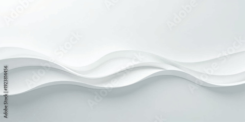 Dynamic abstract blue wave background featuring smooth flowing curves and light vector patterns for a modern business wallpaper design