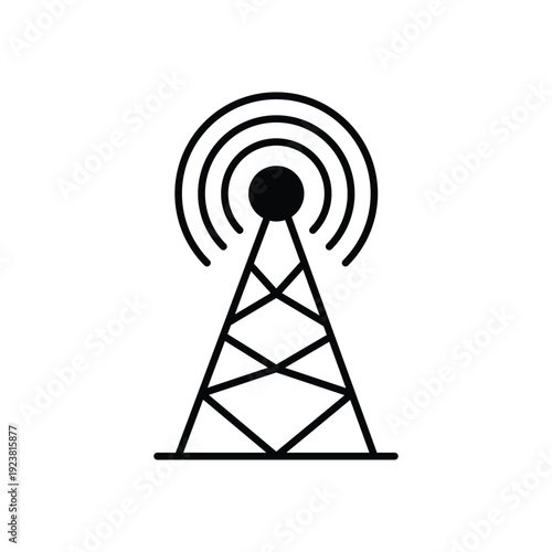 Antenna  vector icon