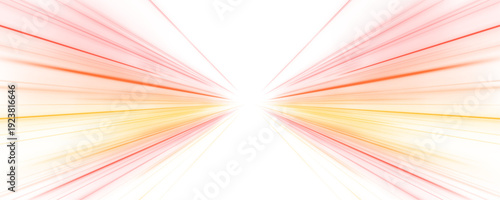 Red and yellow neon streaks twist in flowing patterns, creating dynamic trails that convey acceleration and cyber energy. PNG