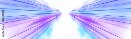 Purple and blue neon loops spin in circular patterns, forming energetic trails that evoke motion, speed, and high-tech aesthetics. PNG