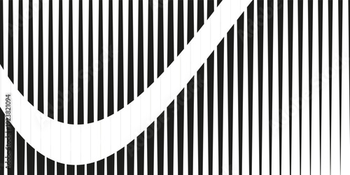 abstract black big to small irregular line pattern.