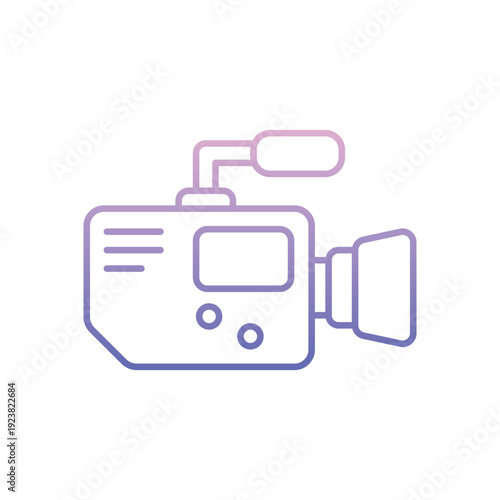 Camcorder  vector icon