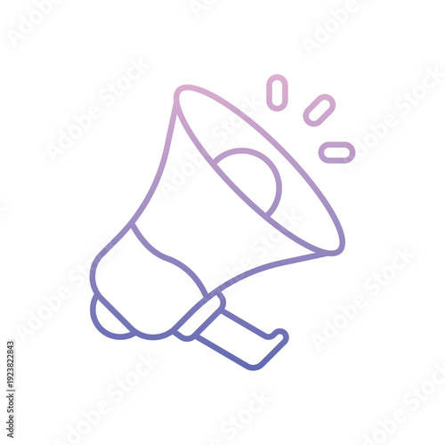Megaphone  vector icon