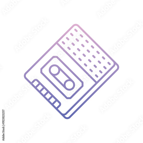 Tape Recorder vector icon
