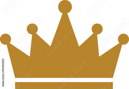 Golden crown icon