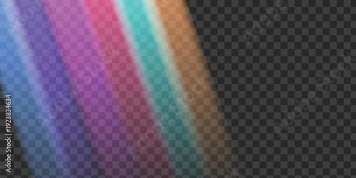 Chromatic Symphony: A vibrant spectrum of colors unfolds, blending seamlessly to evoke a sense of dynamism and visual allure. This image is ideal for use in design, creative projects.