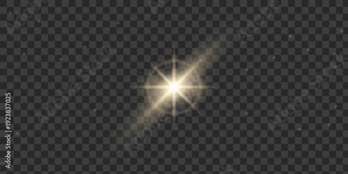 Celestial Flare: A radiant burst of light illuminates the darkness, a symbol of hope and divine inspiration.