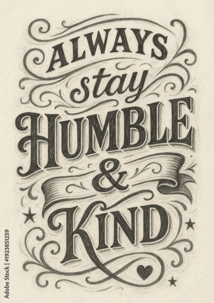 Obraz premium Inspirational vintage typography art