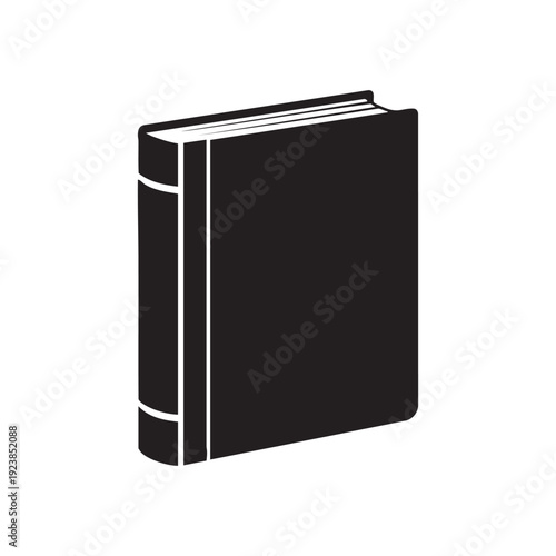 A minimalist illustration of a purple abstract shape against white