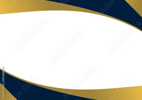 border luxury golden blue navy certificate modern  frame design