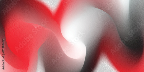 Vibrant abstract black  red and white gradient design with smooth transitions and creative texture  suitable for backgrounds  artistic expressions  and modern presentations