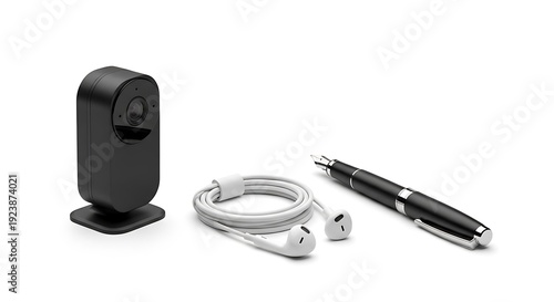 Black wireless mouse with charging dock and usb receiver set