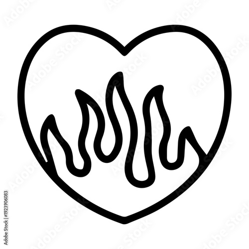 Passionate Heart Fire Design