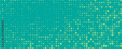 Bright green and turquoise pop art retro background with halftone in comic style,background abstract modern.