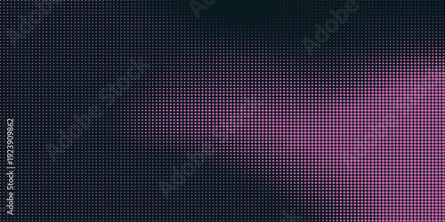 Abstract digital background with purple glowing grid pattern and dark gradient effect, futuristic technology concept with vector illustration