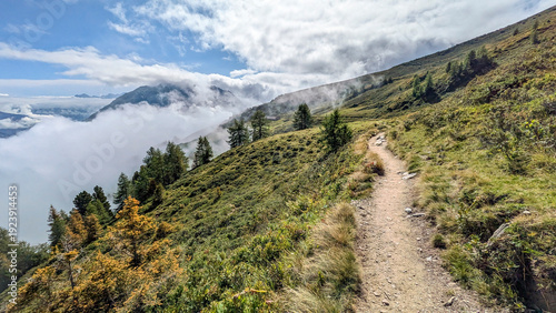 The Tour du Mont Blanc crosses France, Italy, and Switzerland, offering breathtaking views of glaciers, alpine passes, and the highest peak in the Alps.