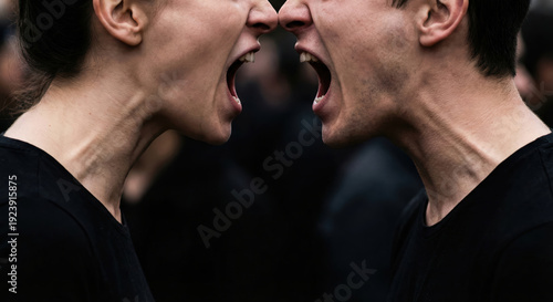heated rivalry argument between soccer fans during world championship