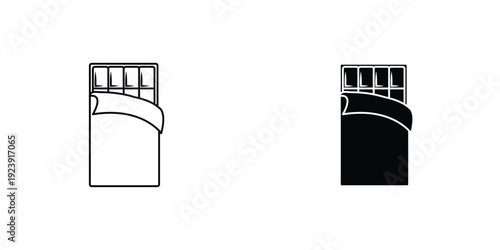 Chocolate icon graphic design vector symbols. Best for Graphics