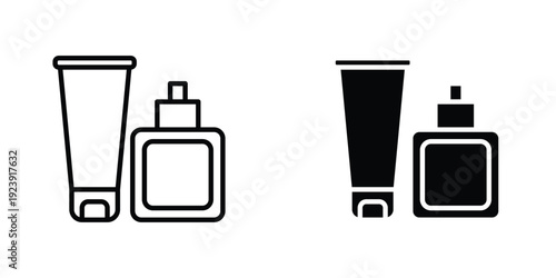 Cosmetics icon graphic design vector symbols. Best for Graphics