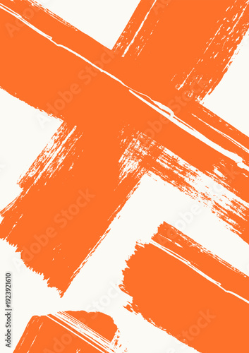 Abstract trendy grunge banner template . Design for cover, invitation, banner, placard, brochure, poster, card, flyer and other. Vector illustration