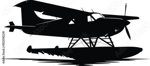 Isolated vector illustration featuring silhouettes of a military plane, fighter jet, and transport helicopter for aviation and army travel