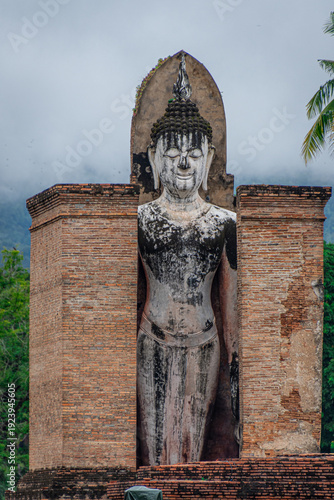 Wallpaper Mural Buddha at historical park ot the town of Sukhotai ,in Thailand Torontodigital.ca