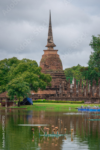 Wallpaper Mural architectural element in the Sukhothai Historical Park in central Thailand Torontodigital.ca