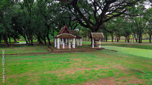 Wallpaper Mural architectural element in the Sukhothai Historical Park in central Thailand Torontodigital.ca