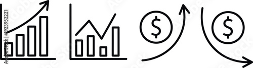 Visual representation of investment growth and financial return cycle