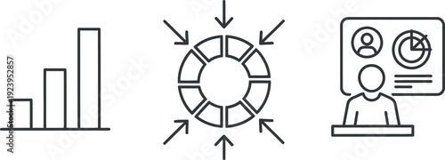 Data analytics, integration, and user interface visualization concepts