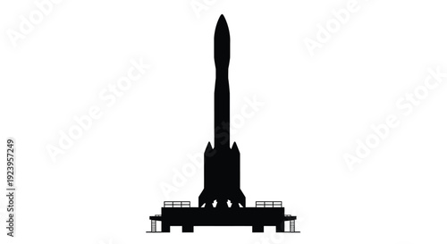 A striking black silhouette of the washington monument silhouette