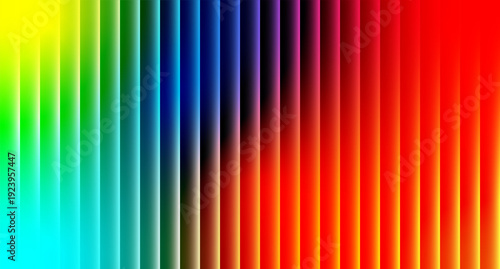 Vibrant rainbow gradient background with vertical strips