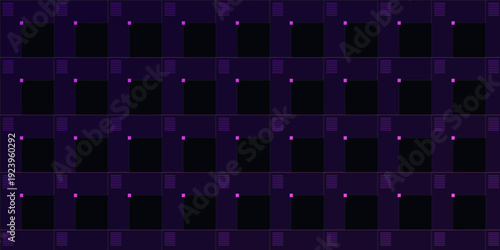 Abstract Purple Neural Plate Grid for Artificial Intelligence and Deep Learning Background