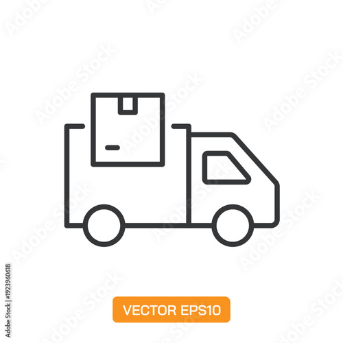 Warehouse line icons- Mini collection and editable stroke series icon