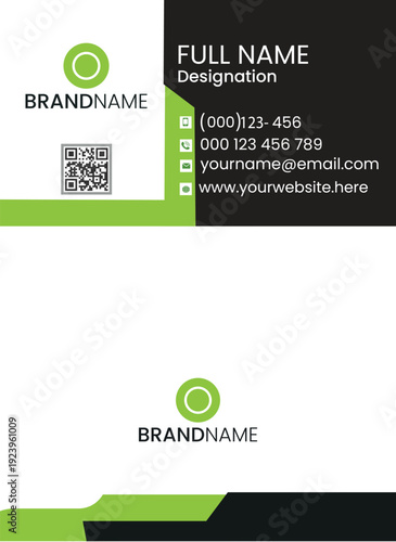 business card template